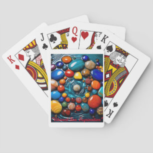 Baraja De Cartas "Vivid Stones Inspiración Submarina"