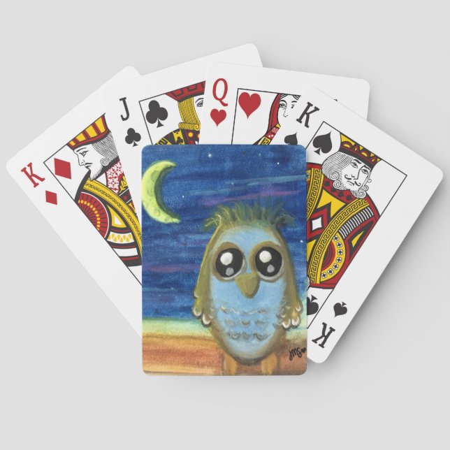 Baraja De Cartas Viviendo a la luz de la luna (Reverso)