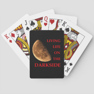 Baraja De Cartas Vivir la vida en el lado oscuro