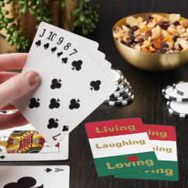 Baraja De Cartas Vivir, reír, amar