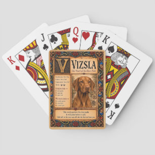 Baraja De Cartas Vizsla, Arte de Bestiario Medieval
