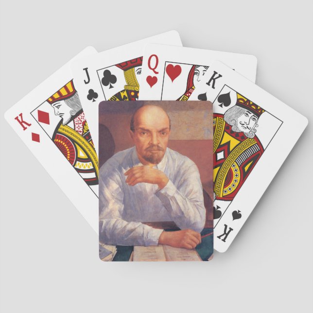 Baraja De Cartas Vladimir Lenin (Historia Comunista) (Reverso)