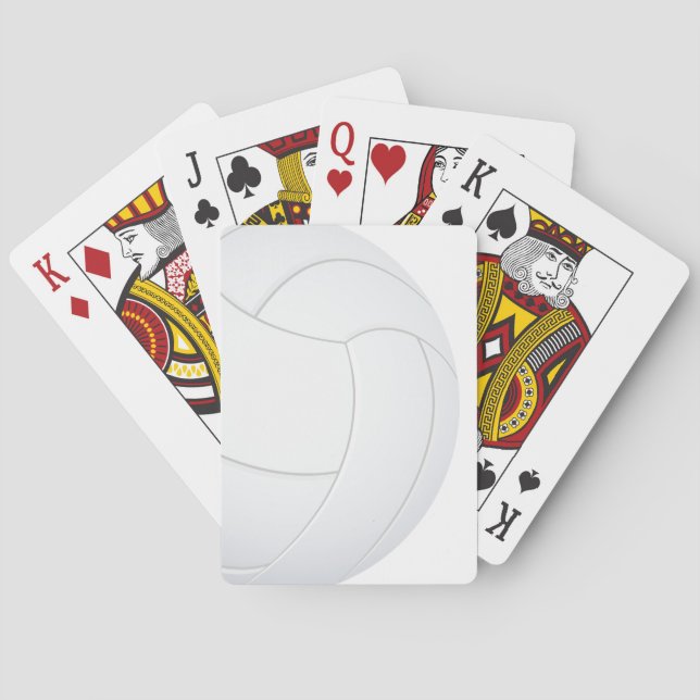 Baraja De Cartas voleibol (Reverso)