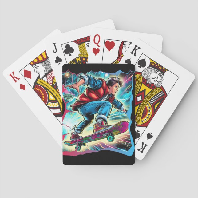 Baraja De Cartas Volver al futuro (Reverso)