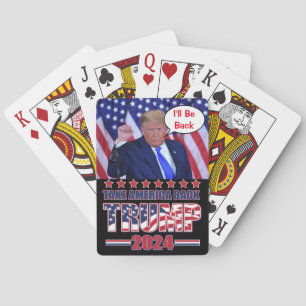 Baraja De Cartas Volveré Trump 2024