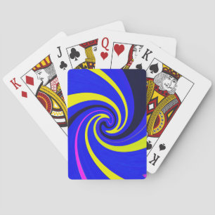 Baraja De Cartas Vórtice azul