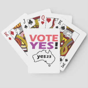 Baraja De Cartas Vota Sí a la Voz de los Indígenas Australianos