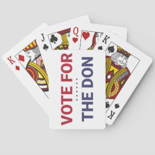 Baraja De Cartas Votar por el Don (Elecciones en Estados Unidos 202