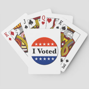 Baraja De Cartas Voté por las elecciones de 2026