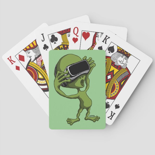 Baraja De Cartas VR Alien (Reverso)