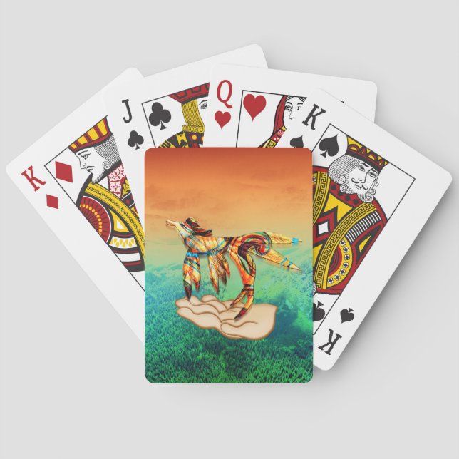 Baraja De Cartas Vuelo (Reverso)