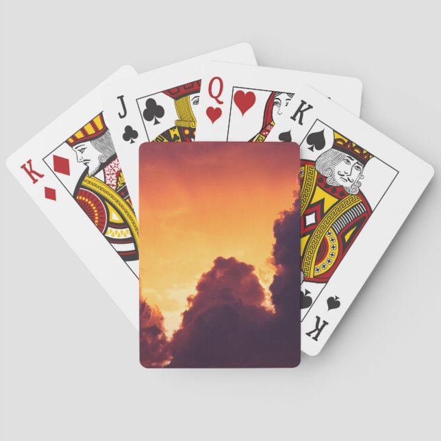 Baraja De Cartas w en el clima (Reverso)