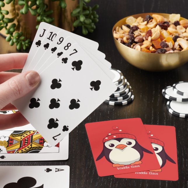 Baraja De Cartas Waddle Claus (In Situ)