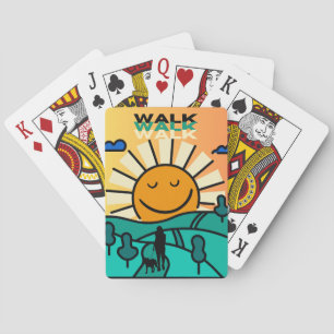 Baraja De Cartas Walking Dog Happy Morning Sun