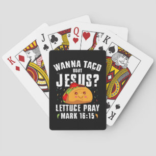 Baraja De Cartas Wanna Taco Bout Jesus Cinco de Mayo Christian