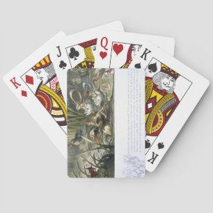 Baraja De Cartas Water-Lilies and Water Fairies, illustration from