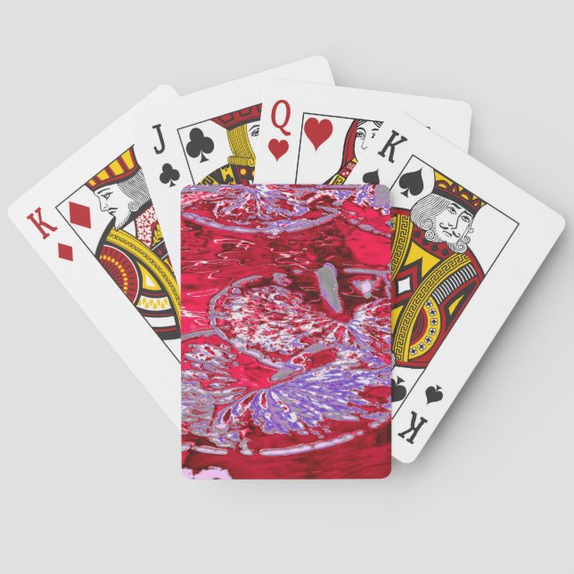 BARAJA DE CARTAS WATER LILY POND (Reverso)