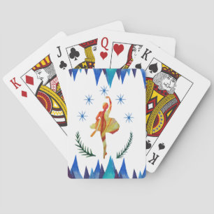 Baraja De Cartas Watercolor Ballerina