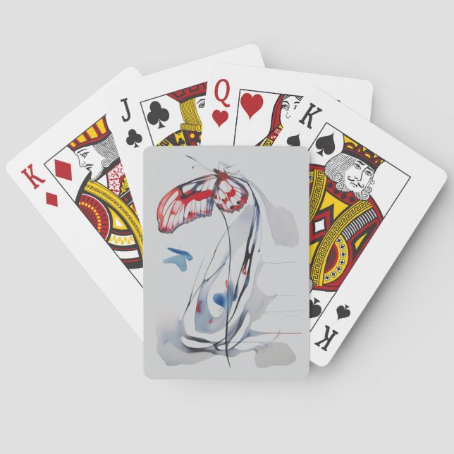 Baraja De Cartas Waterfly 3 (Reverso)