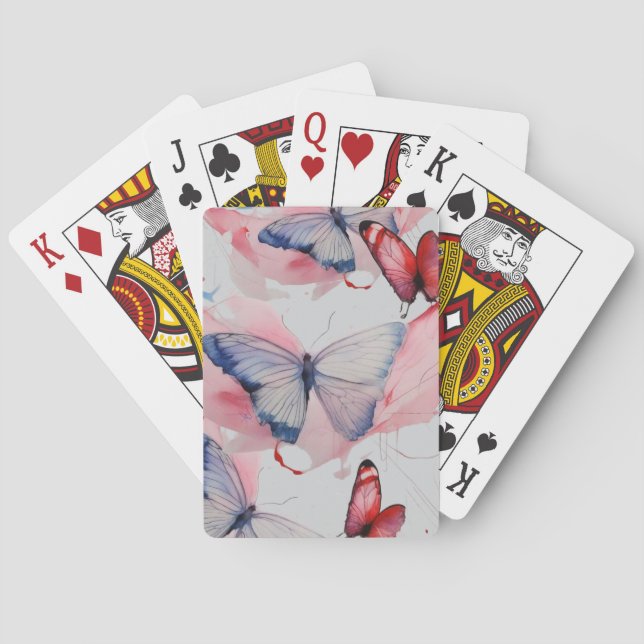 Baraja De Cartas Waterfly 4 (Reverso)