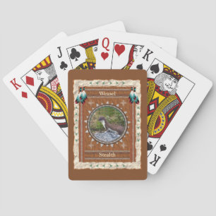 Baraja De Cartas Weasel - Tarjetas de reproducción clásicas Stealth