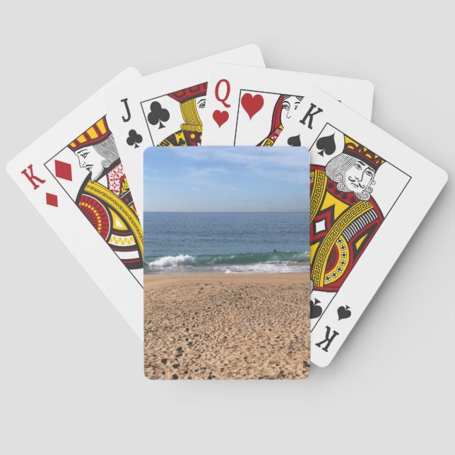 Baraja De Cartas Wedge, Newport Beach, California (Reverso)