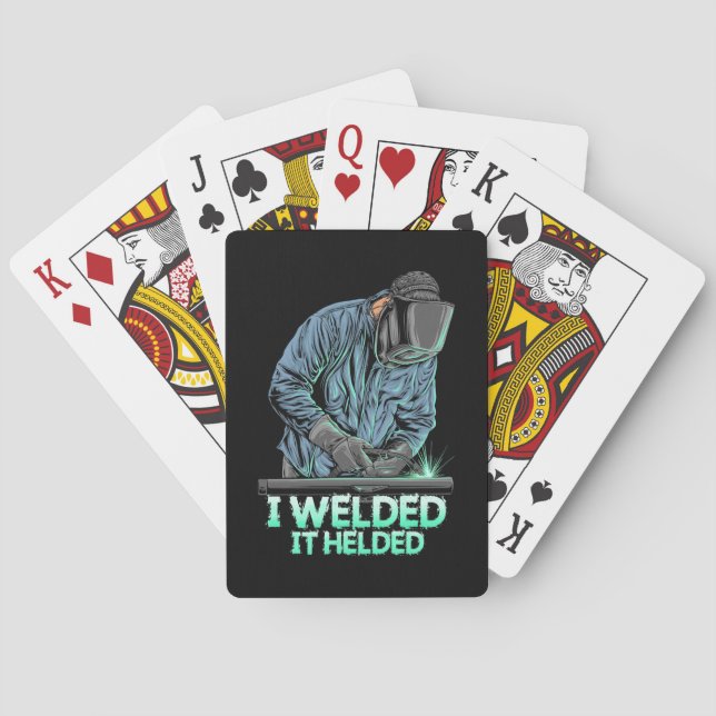 Baraja De Cartas Welder Weled It Helded (Reverso)