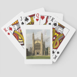 Baraja De Cartas West End of King's College Chapel, Cambridge,