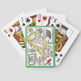 Baraja De Cartas West Virginia Illustrated Playing Cards
