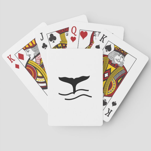 Baraja De Cartas Whale Tail (Reverso)