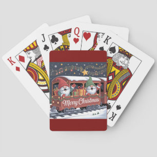 Baraja De Cartas Whimsical Jolly Gnomes Musical Express