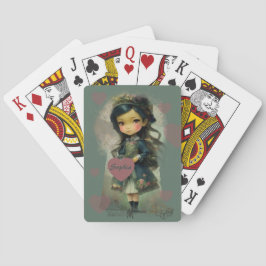 Baraja De Cartas Whimsical Kawaii Fairy Tale Chica
