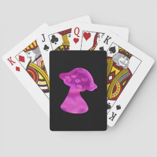 Baraja De Cartas Whimsigoth Zen Pattern Mushroom