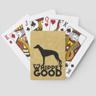 Baraja De Cartas Whippet Dog Breed Playing Cards Theme