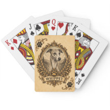 Whippet, perro vintage de herencia