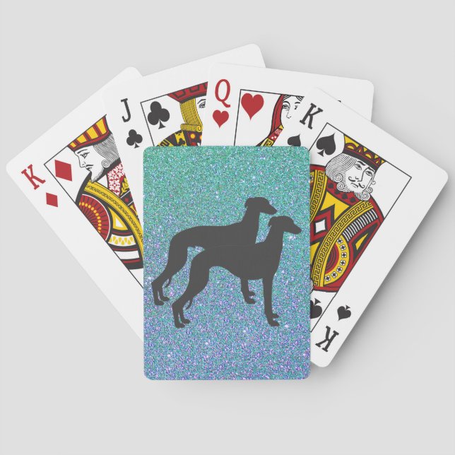 Baraja De Cartas Whippets (Reverso)
