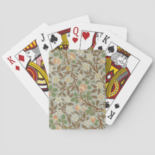 Baraja De Cartas William Morris Clover Flor Botánica