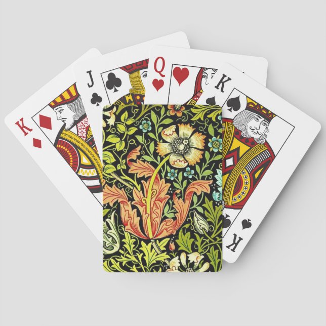 Baraja De Cartas William Morris "Compton" (Reverso)