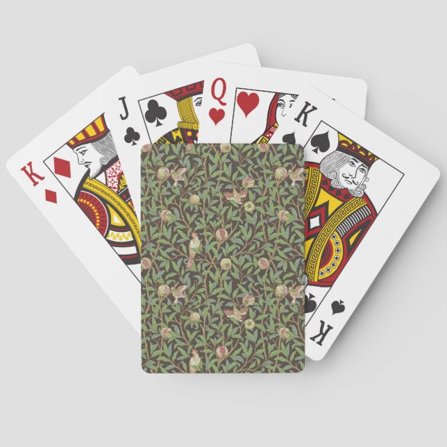 Baraja De Cartas William Morris "Pájaro & Granada" 2. (Reverso)