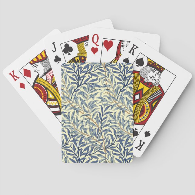 Baraja De Cartas William Morris "Rama de Sauce" 4 (Reverso)