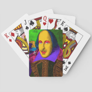 Baraja De Cartas William Shakespeare Pop Art