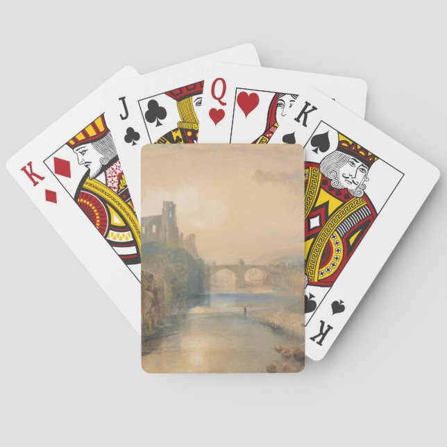 Baraja De Cartas William Turner Barnard Castle   (Reverso)