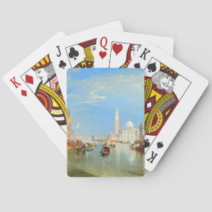 Baraja De Cartas William Turner - Venecia, La Dogana y San Giorgio