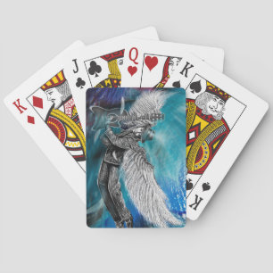 Baraja De Cartas Winged Six String