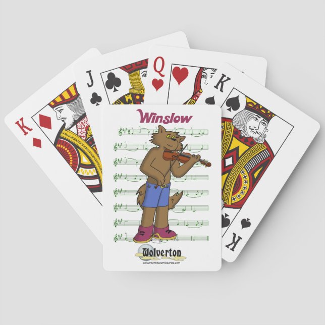 Baraja De Cartas Winslow Playing Cards (Reverso)