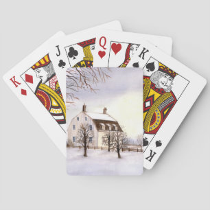 Baraja De Cartas Winter in New England