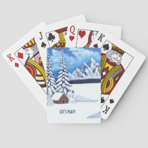 Baraja De Cartas Winter Wonder