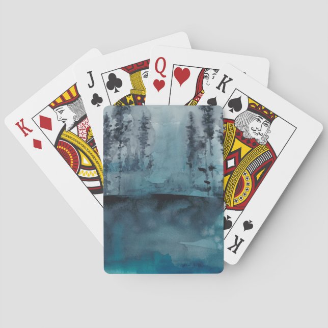 Baraja De Cartas Winter Woods (Reverso)