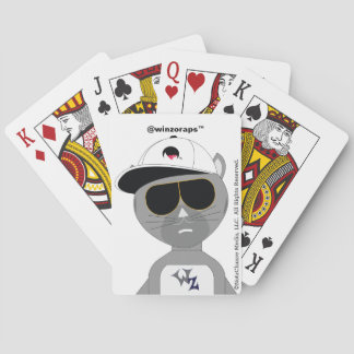 Baraja De Cartas Winzo Raps Tarjetas de reproducción para gatos Gua