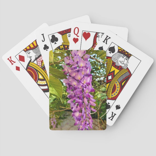 Baraja De Cartas Wisteria Bloom (Reverso)